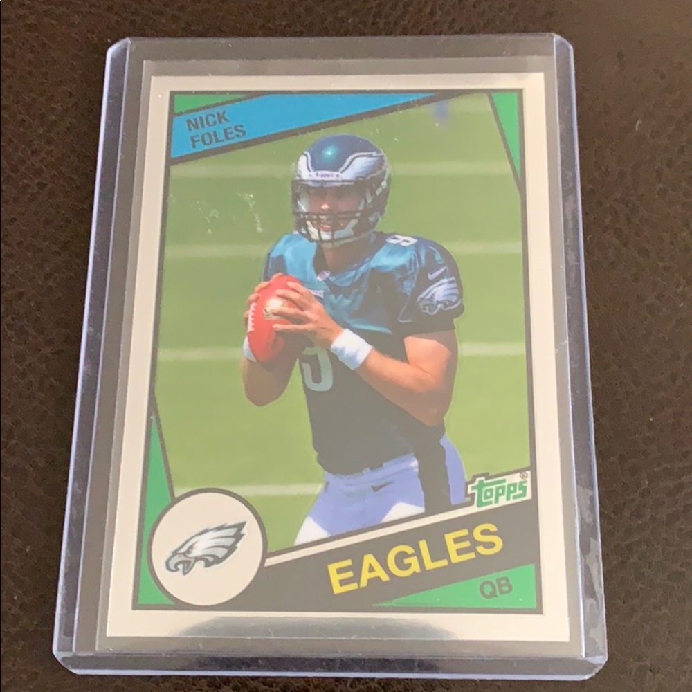 Nick Foles card